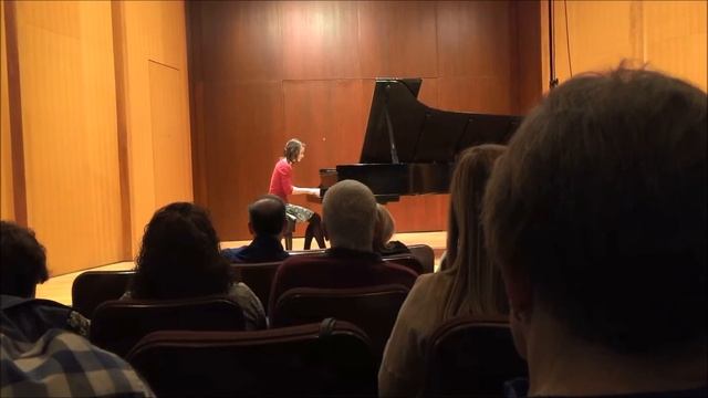 Rachel Butler University 2015 Rachmaninoff Recital - Prelude in D Major