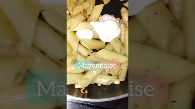 new style easy recipe of pasta without vegetable #shorts #pasta #cooking #snack