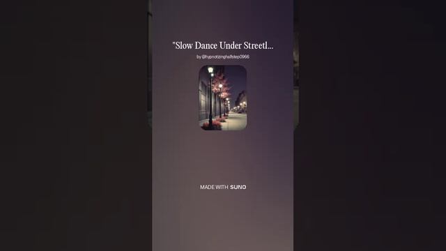 Lo-fi. Slow Dance Under Streetlamps