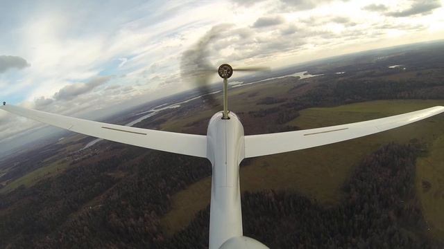 20191020_Взлёт на моторе. Камера на стабилизаторе