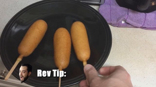 Cooking with Rev: Corn dogs (Secret Recipe) - Rev [Vinesauce]