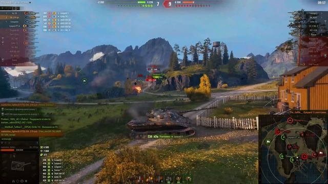 Мир танков. WOT. Уникальный бой на Объект 279 (р). Получил 3-ю отметку