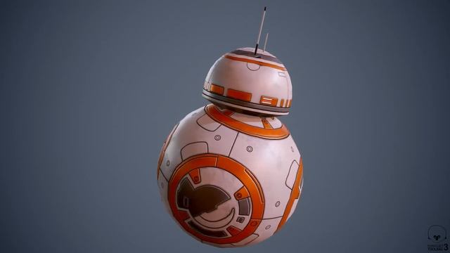 BB-8 3D Model | Star Wars Fan Art