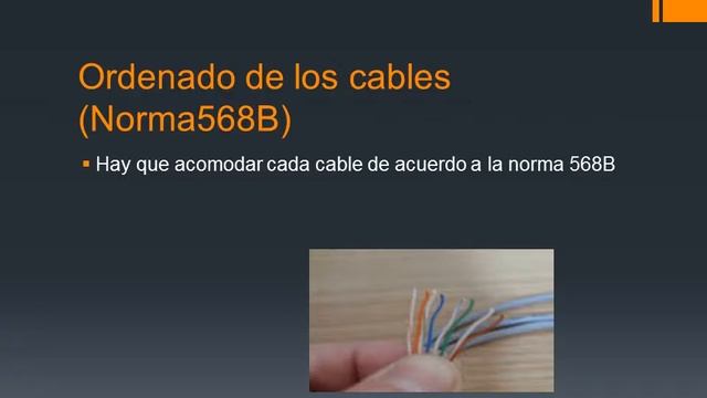 09 Cable de red de una pieza, categoría 6 y norma 568B