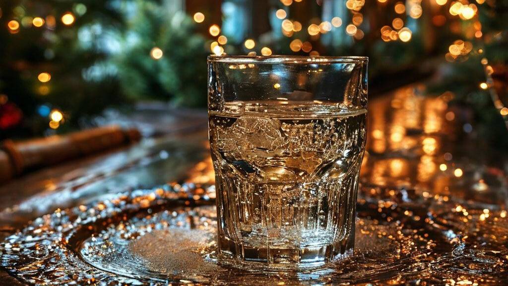 Гадание на святки со стаканом воды, и гадание, чтобы увидеть будущее в коридоре зеркал