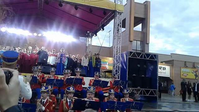 Праздничный концерт к 9 мая. Истра песня "День Победы".