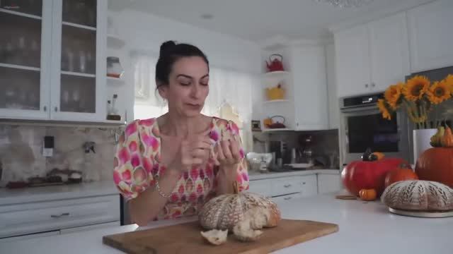 Хлеб Тыква Тесто на Закваске