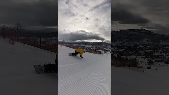 Extremely Fun Snowboard Carving