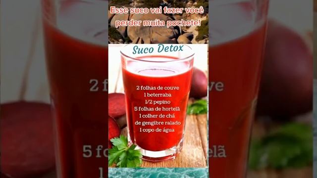Perca a pochete com esse suco 🔥 #emagrecer  #dieta  #shorts