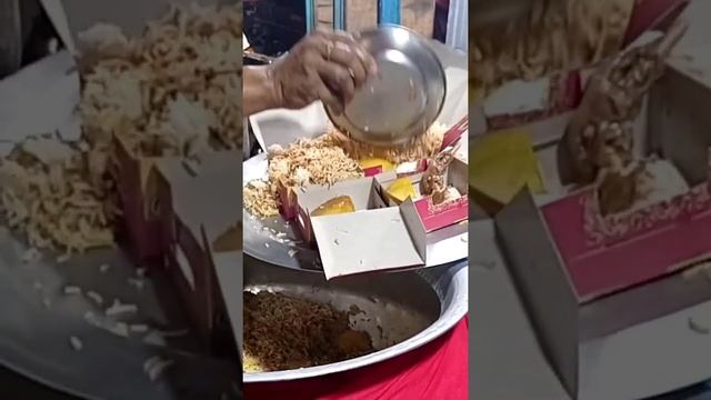 Tasty Street Food🤤(Chicken Muglai🌮/Fish Katlet🍘/ Chicken Biriyani🍗)#ytshorts #streetfood #shorts