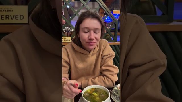 Целебный суп с фрикадельками в Батуми! Грузия 2023 #shorts