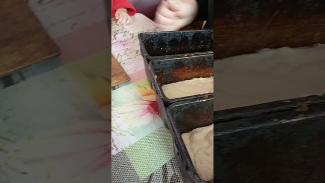 #готовим хлебушек с детьми