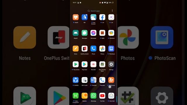 One plus hydrogen os on redmi note 9 pro miatoll 😅