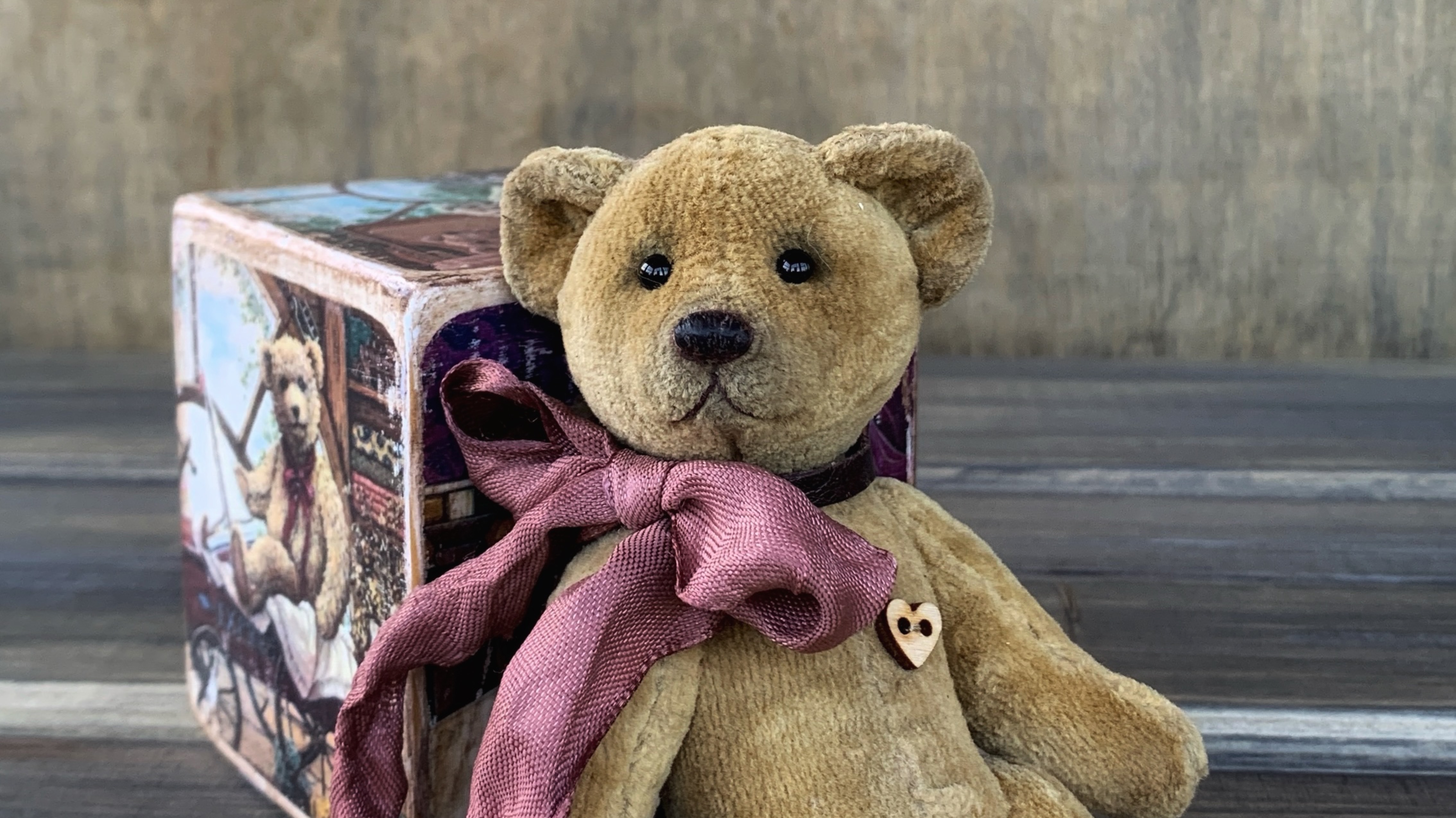 Teddy bear handmade. Тедди мишка ручной работы