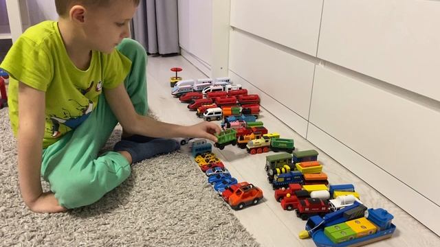 Обзор деталей деревянной железной дороги 1 часть