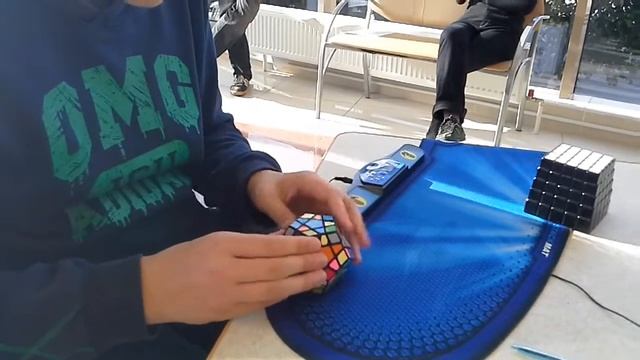 Megaminx official single 1:23.96 by Dmitry Zvyagintsev