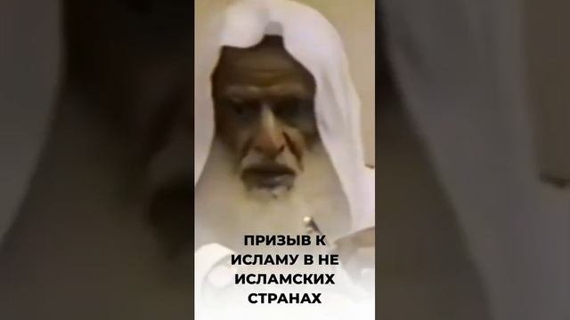 Призыв к Исламу в не исламских странах  Шейх аль-Усаймин