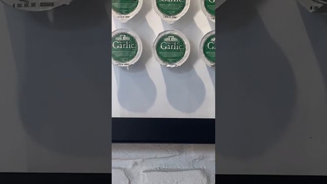 Garlic wall #garlic #papajohn #yummy #dip #sauce