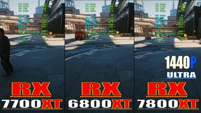 RX 7700XT vs RX 6800XT vs RX 7800XT // PC GAMES BENCHMARK TEST ||