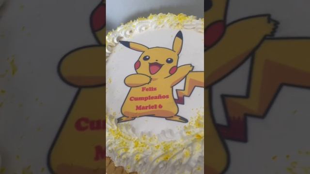 Cute Pokemon Birthday Cake #cake #birthday #shorts #pokemon #pikachu #viral