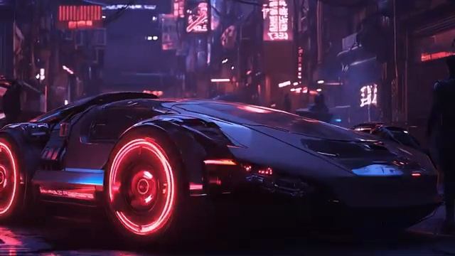 Cyberpunk 2177  Neon Dreams  AI Short