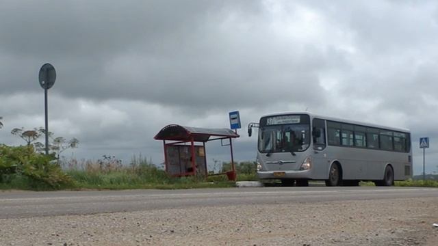 Скирмановские высоты, автобус.
