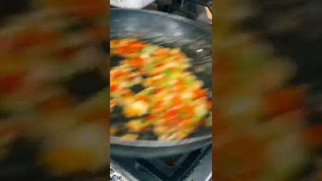 Creamy Seafood 🍤 Tomato 🍅 Basil 🌿 Pasta🤤😋#shorts , #asmr , #strangers , #mukbang , #pasta