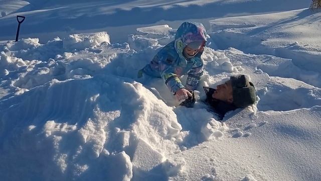 19. Жизнь маленького посёлка// Приятные события декабря// Собрались всей семьёй//