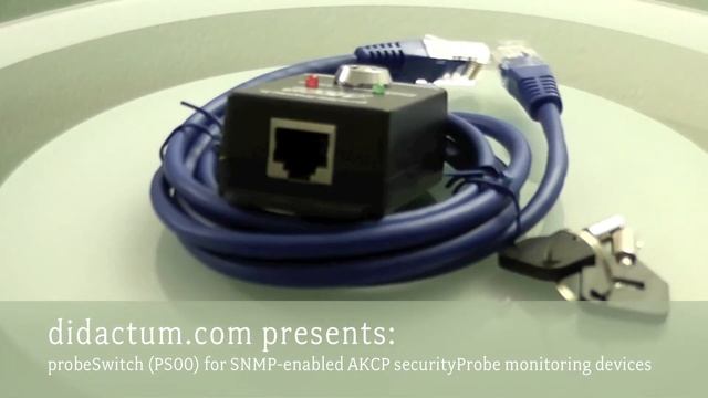 AKCP probeSwitch for AKCess Pro`s SNMP enabled securityProbe remote monitoring devices