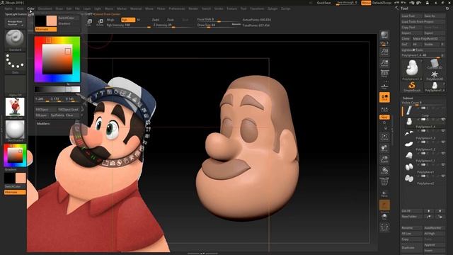 Spotlight en Zbrush 2019 1_2