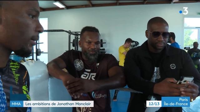 La double vie de Jonathan Monclair, chauffeur de bus et combattant de MMA // France 3 Île de France