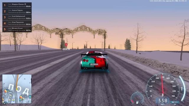 Гонка - Nissan GTR STAGE 2