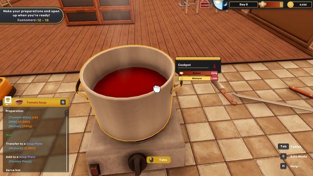 A Souper Day At Our Restaurant. Kebab chef Restaurant Simulator Ep.4