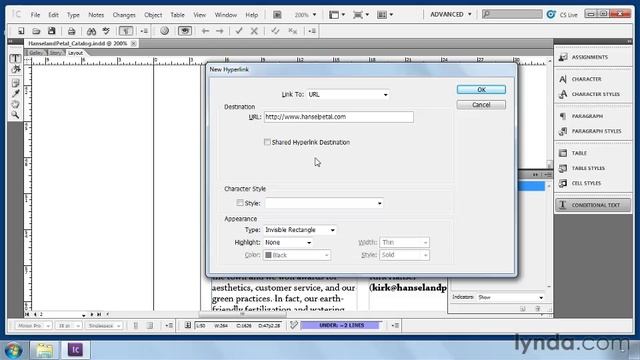 0703 Creating hyperlinks