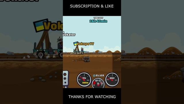 🔥 Bus Is A Top? 🔥 (Floor Is Lava) - Hill Climb Racing 2 #shorts #hcr2