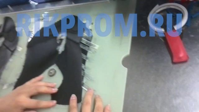 Швейный автомат с полем 60х40 см видео 3 rikprom.ru