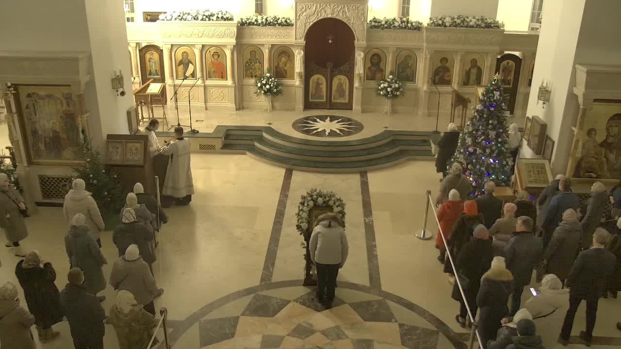 Поздняя Божественная Литургия. Рождество Господа Бога и Спаса нашего Иисуса Христа
