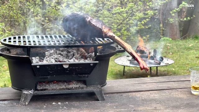 Rare Tomahawk Steak - A succulent Breakfast