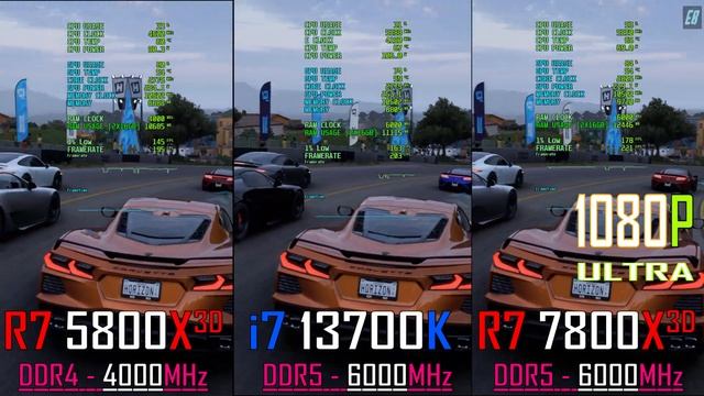 RYZEN 7 5800X3D vs INTEL i7 13700K vs RYZEN 7 7800X3D || PC GAMES BENCHMARK TEST ||