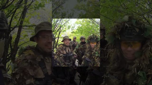 Вас заметили #страйкбол #airsoft #юмор #military #actioncamera #разведка #shorts