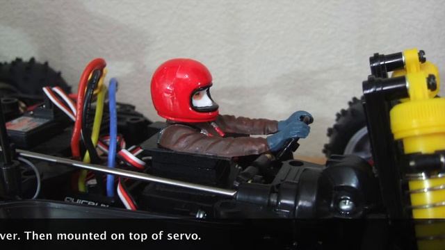 Tamiya Manta Ray 2018 Driver Figure Mod