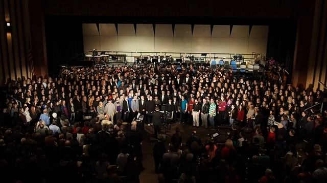 Hallelujah Chorus by the North Penn HS and Alum Chorus