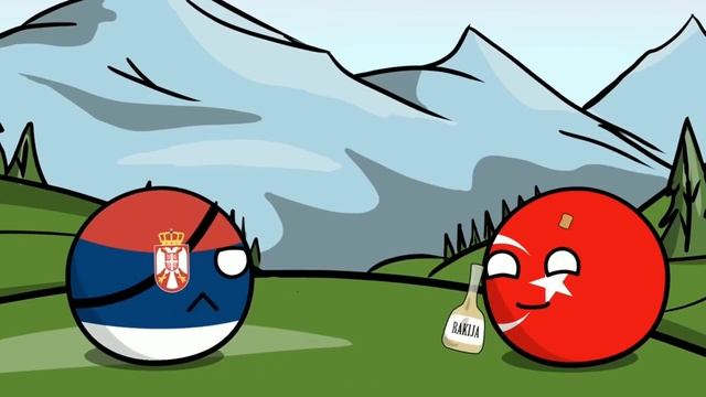 Турция Вступит в Балканы? | Русская Озвучка | Countryballs