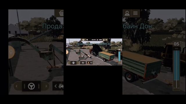 Продажа зерна дон🌾🚜 farming simulator 20 Карта мод-Николаевка #фермер #симуляторфермера20 #фс20