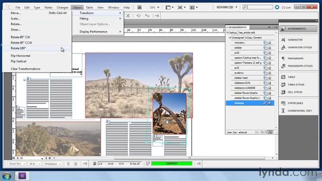 0902 Using the Object menu