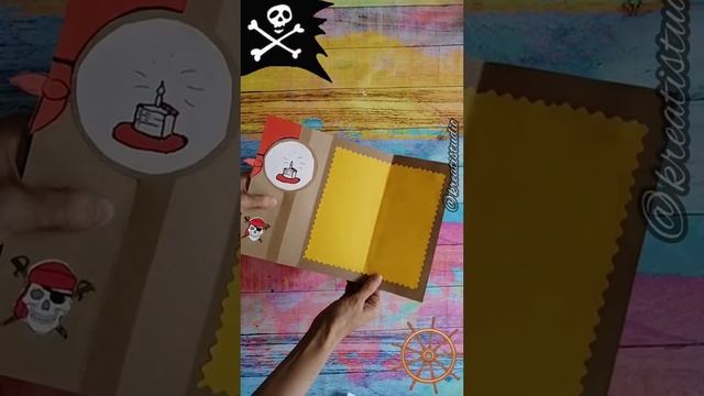 Пиратская открытки, мк на канале