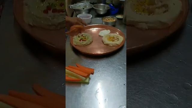 Delicious How To Make Hummus Platter All Iteam Lebanese Food #shorts