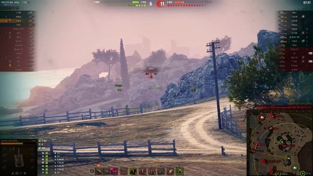Мир танков. WOT. Бой на Т-50-2. Взял 7 фрагов и 4.8К урона