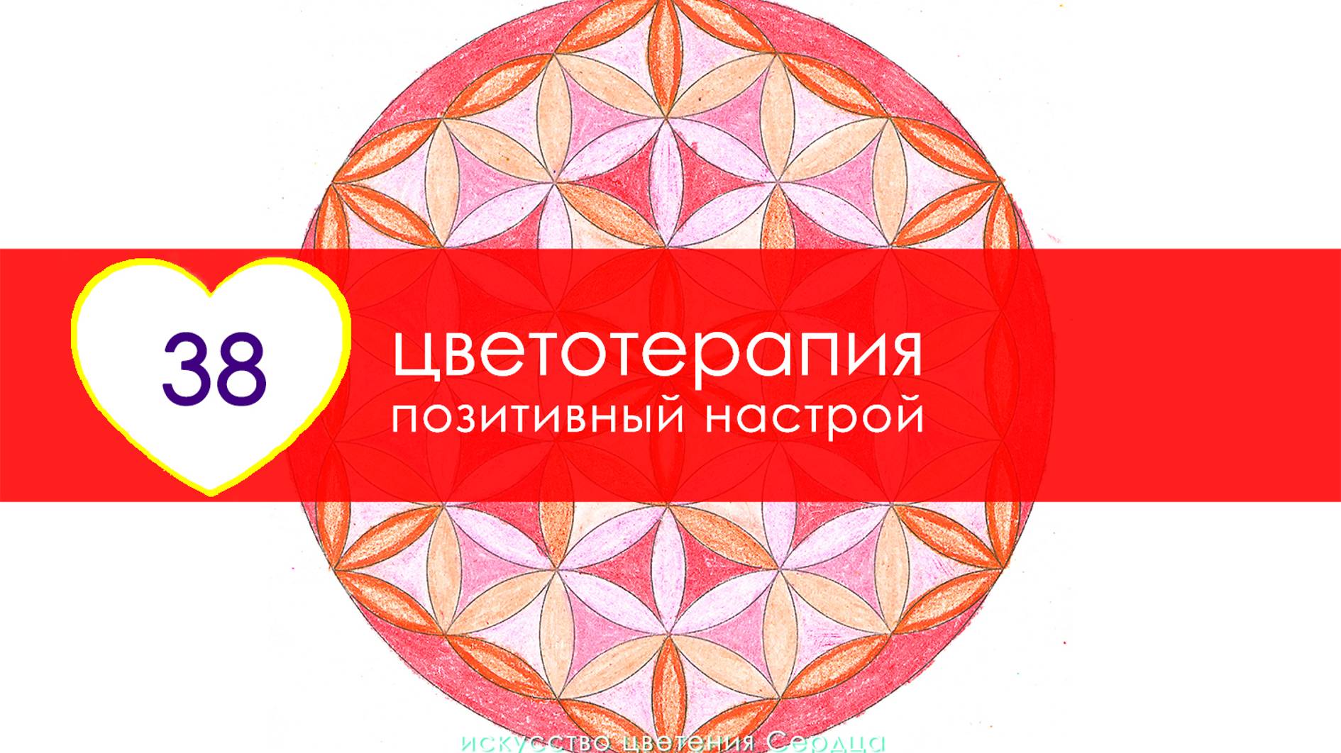 Цветотерапия 38 Принятие себя через глубину Сердца | #цветотерапия_katyapatternslove