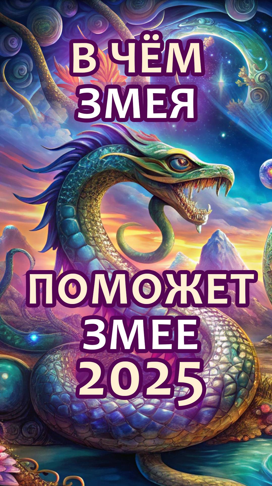 В чём повезет Змее в 2025 год Змеи?